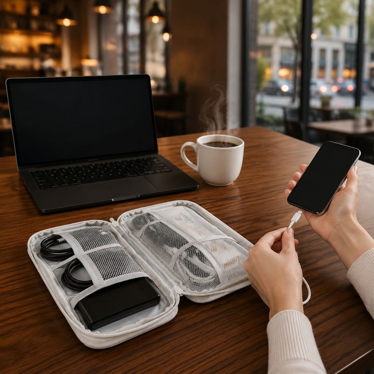 Multi-layer Digital Accessories Storage Bag