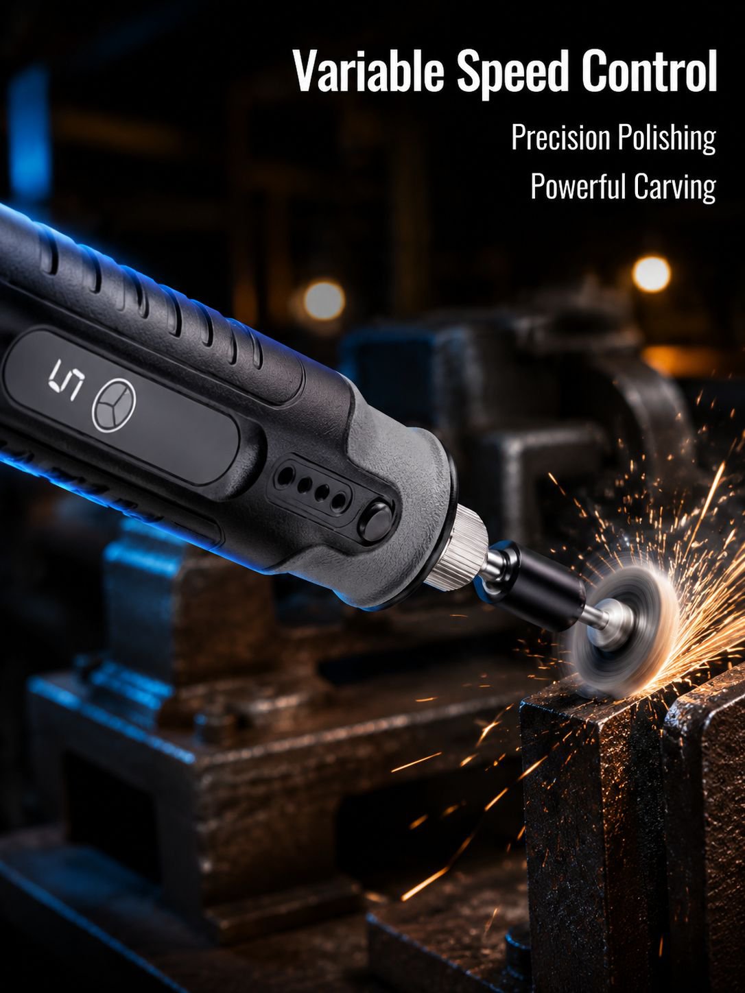 Multi-functional Electric Engraving Pen for Wood and Jade Polishing