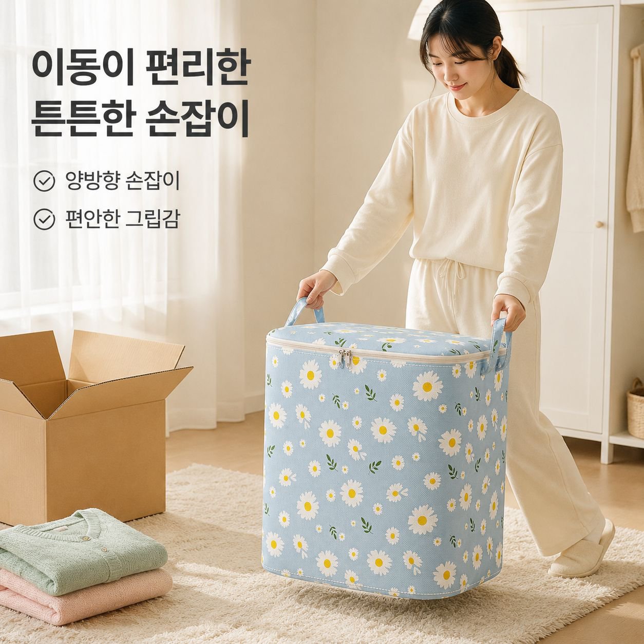옷 정리 수납백