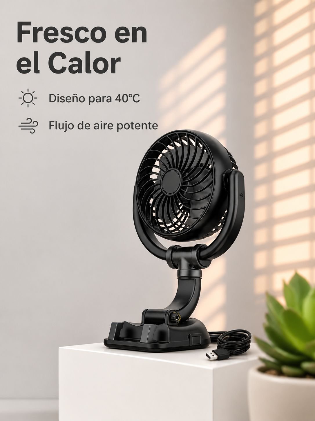 cabezal ajustable, imprescindible para el verano