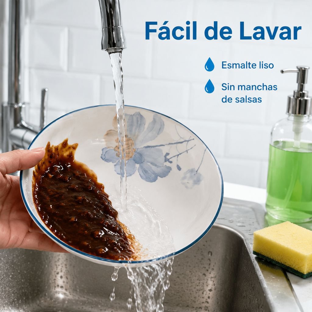 Plato de cerámica de alta estética para el hogar