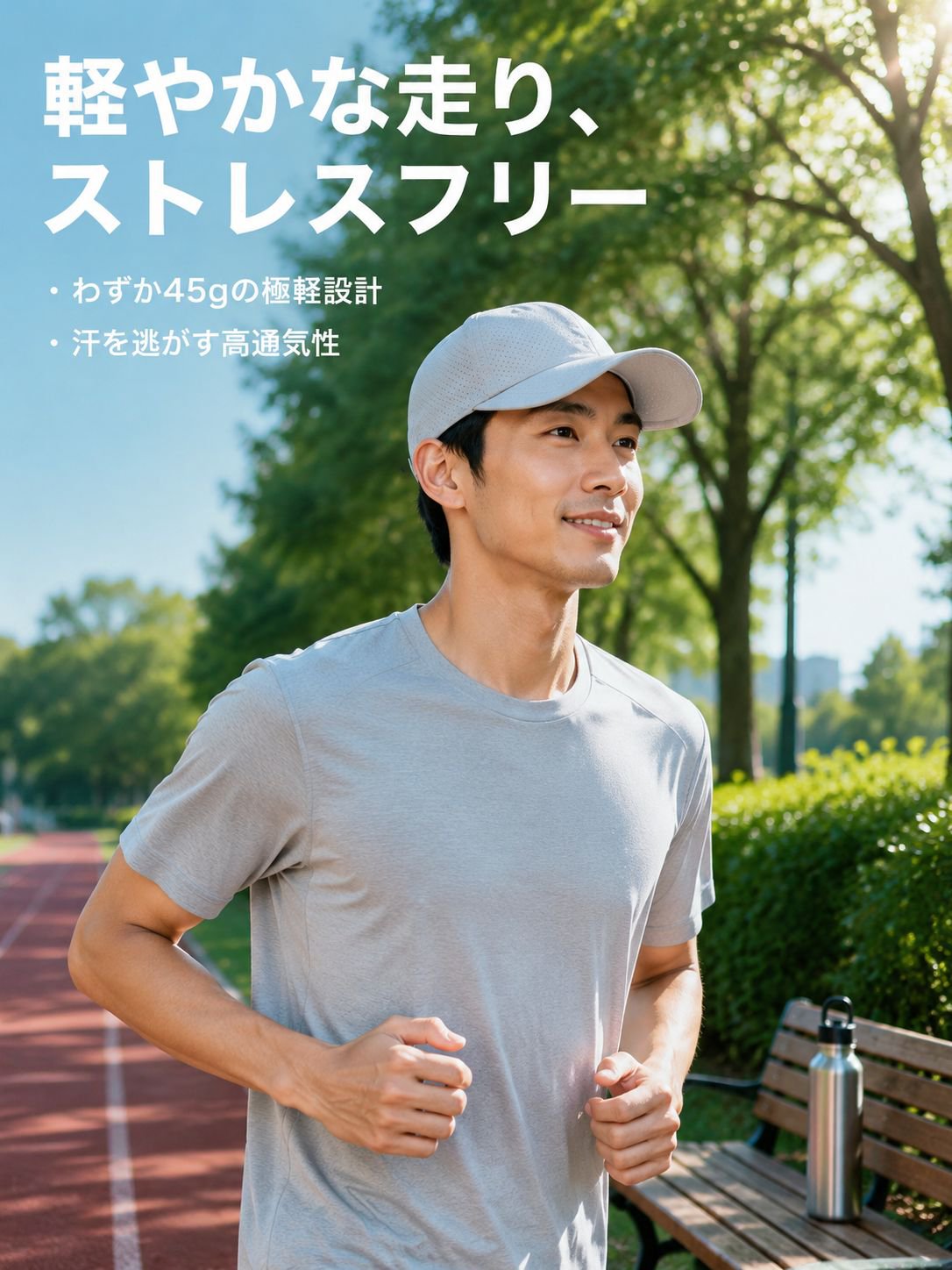 日よけ付きキャップ 