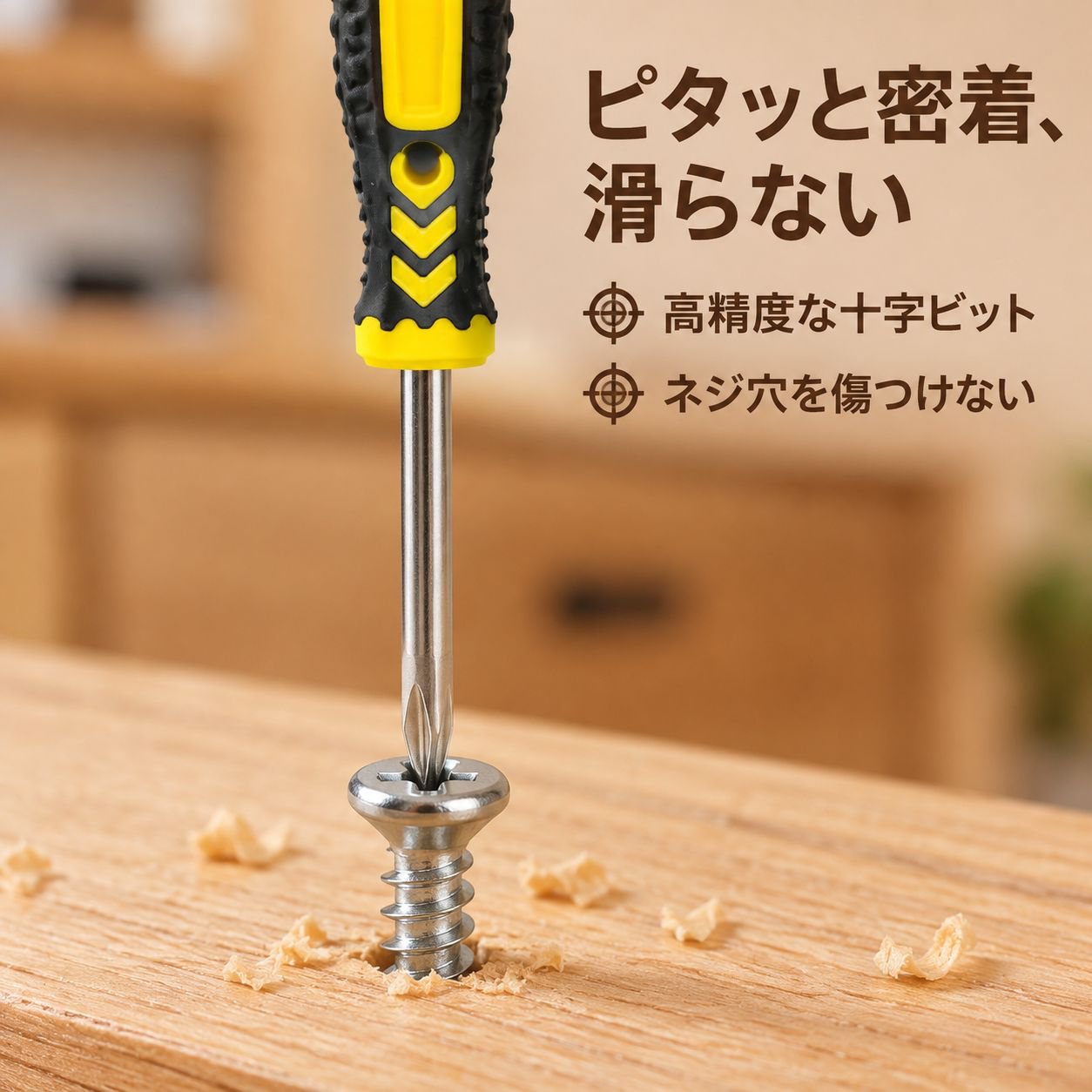 プラスマイナス兼用ドライバー
