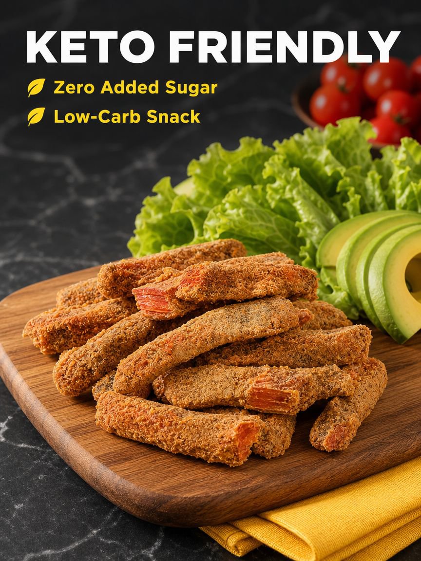 Low-Fat High-Protein Sliced Chicken Jerky