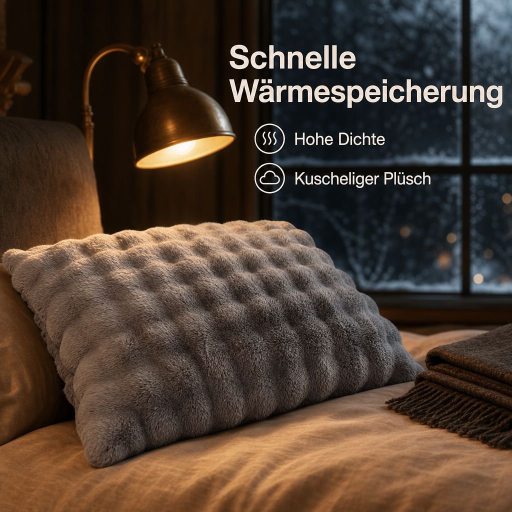 Plüsch Feuchtigkeitsabsorbierender Kissenbezug