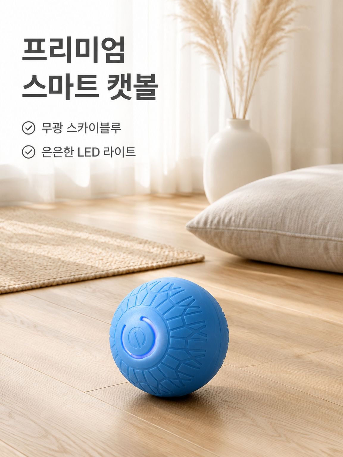 반려동물 스마트 점핑볼 구르는 공 장난감