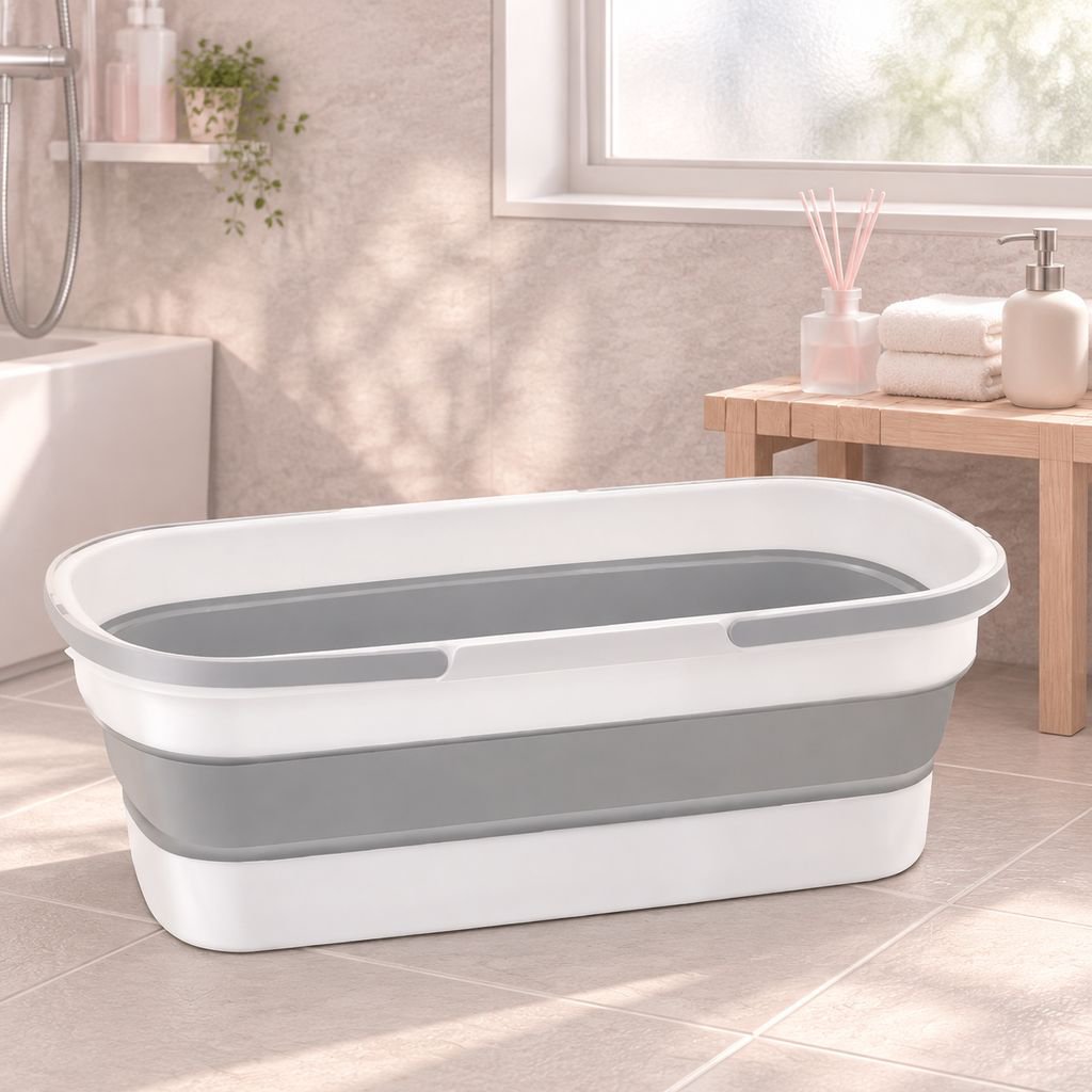 折りたたみモップバケツ 長方形モップバケツ しゃぶしゃぶ平モップ洗面器 大型モップバケツ 洗車バケツ
