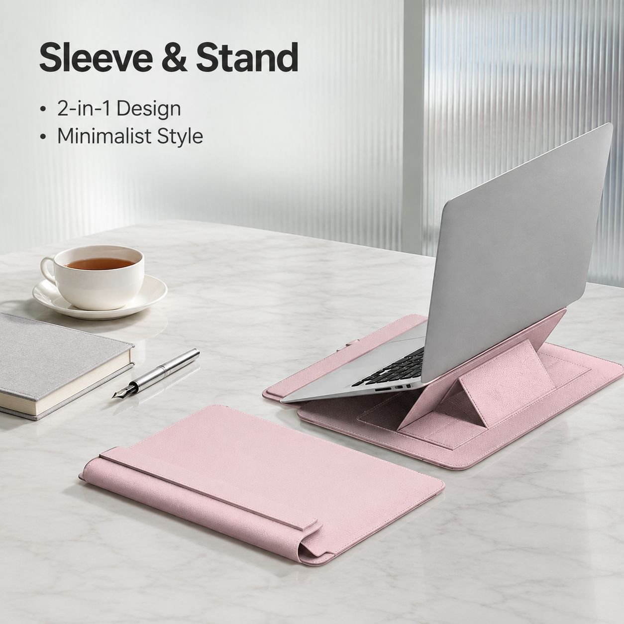 Multifunctional Laptop Protective Case Stand