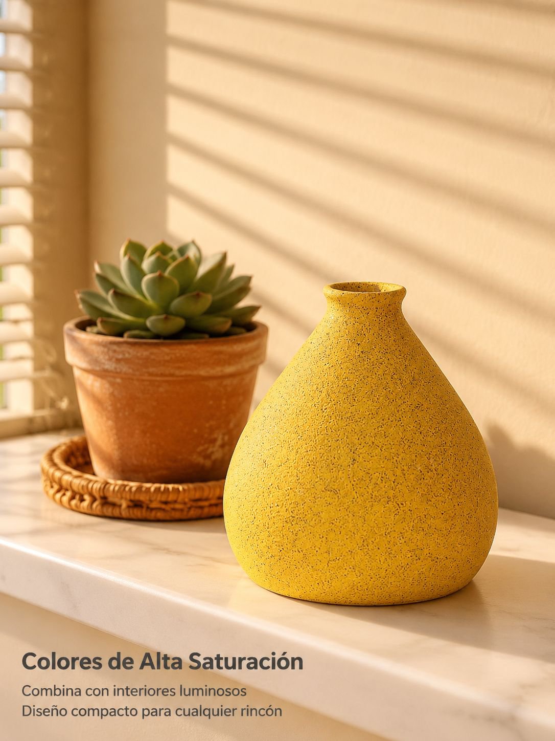 Conjunto de figuras de cerámica para decoración de hogar