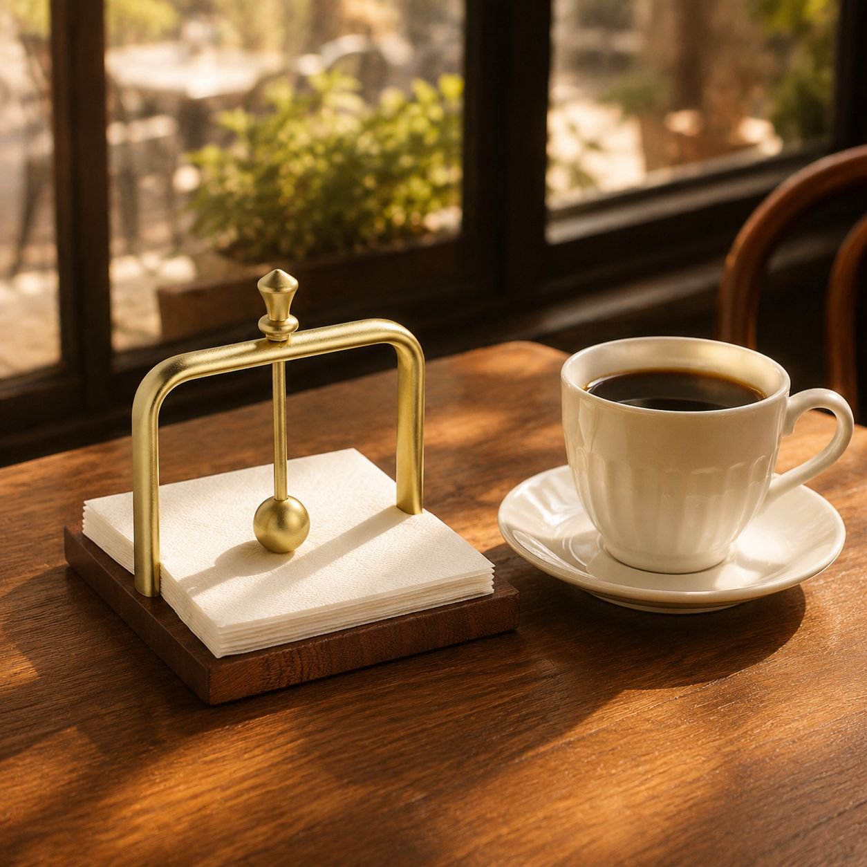 Accessoire raffiné pour décoration de restaurant