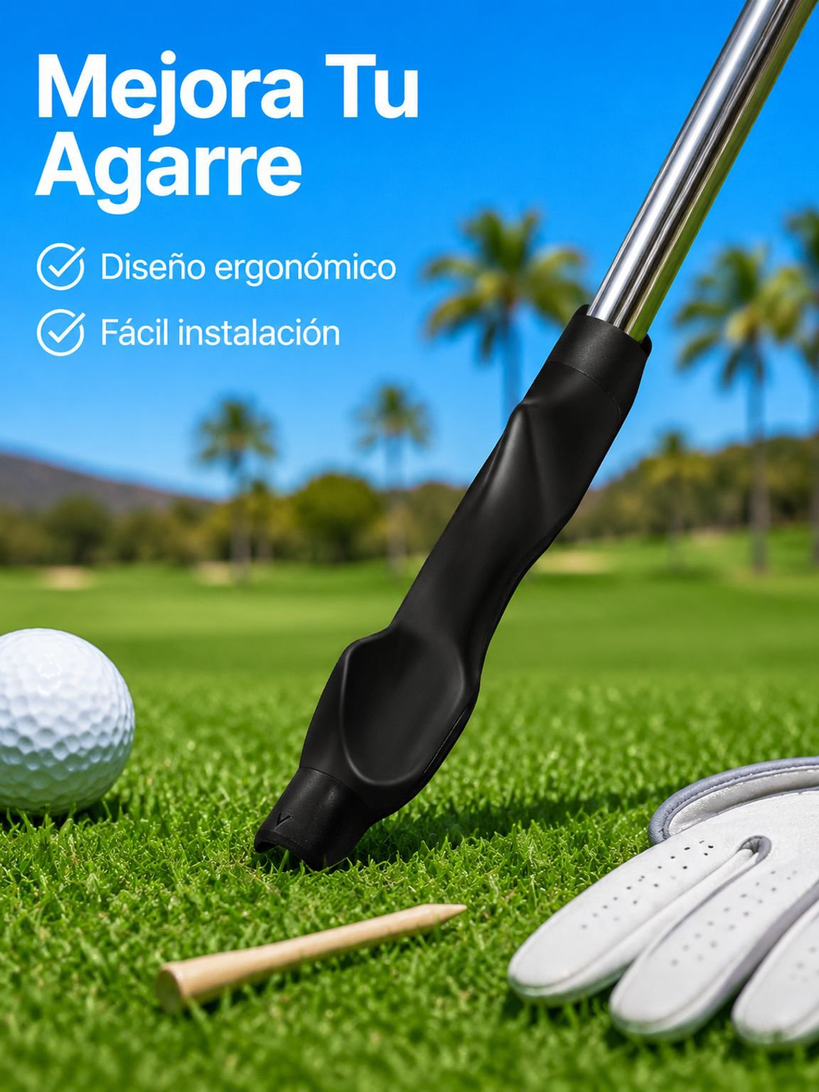 Corrector de agarre y postura para golf