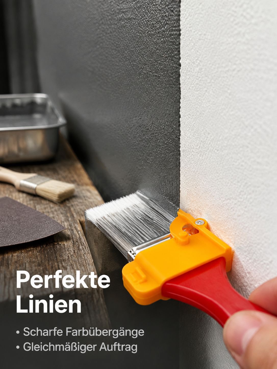 Multifunktionaler Kantenschneider Farbtrennpinsel