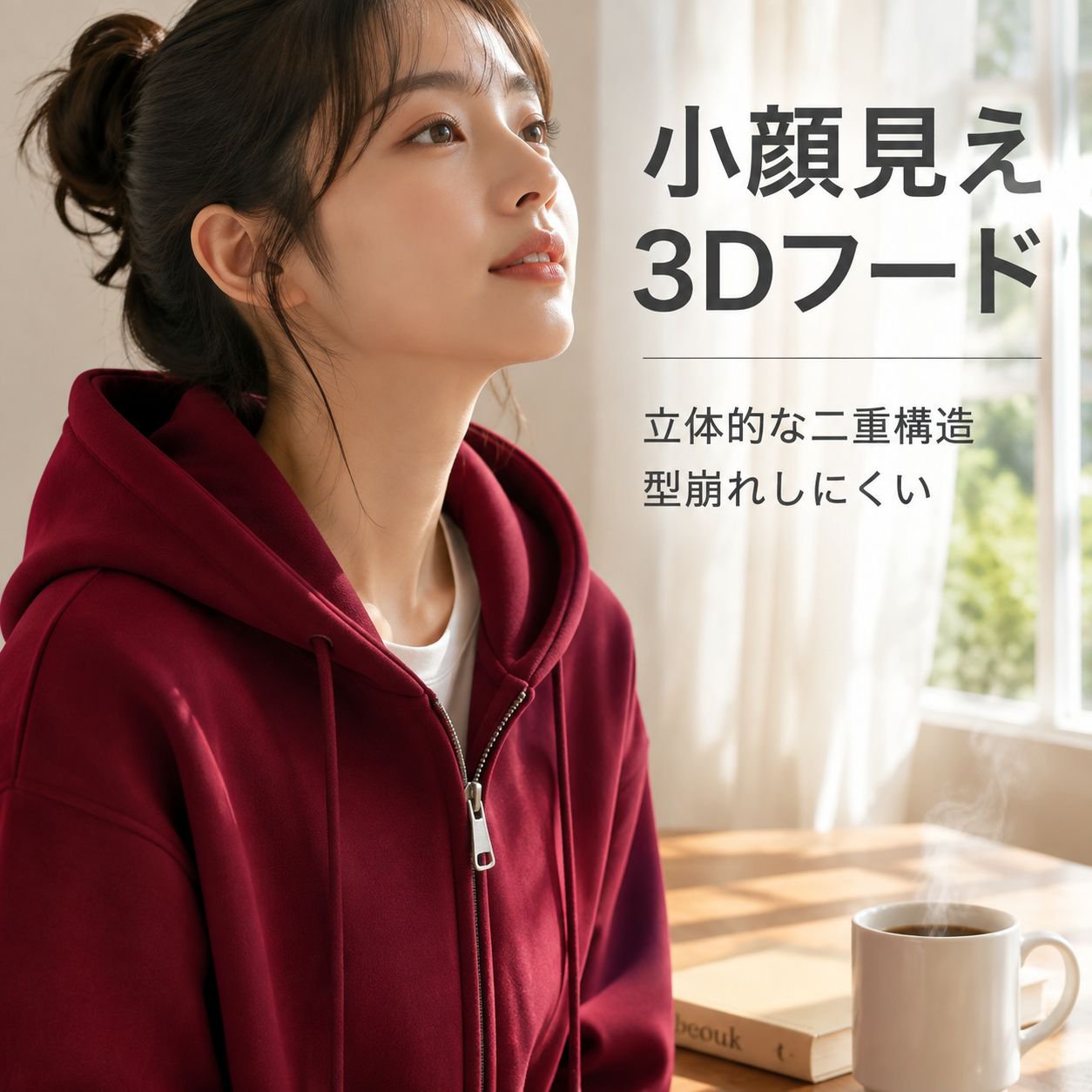 レディースパーカー カジュアルファッション