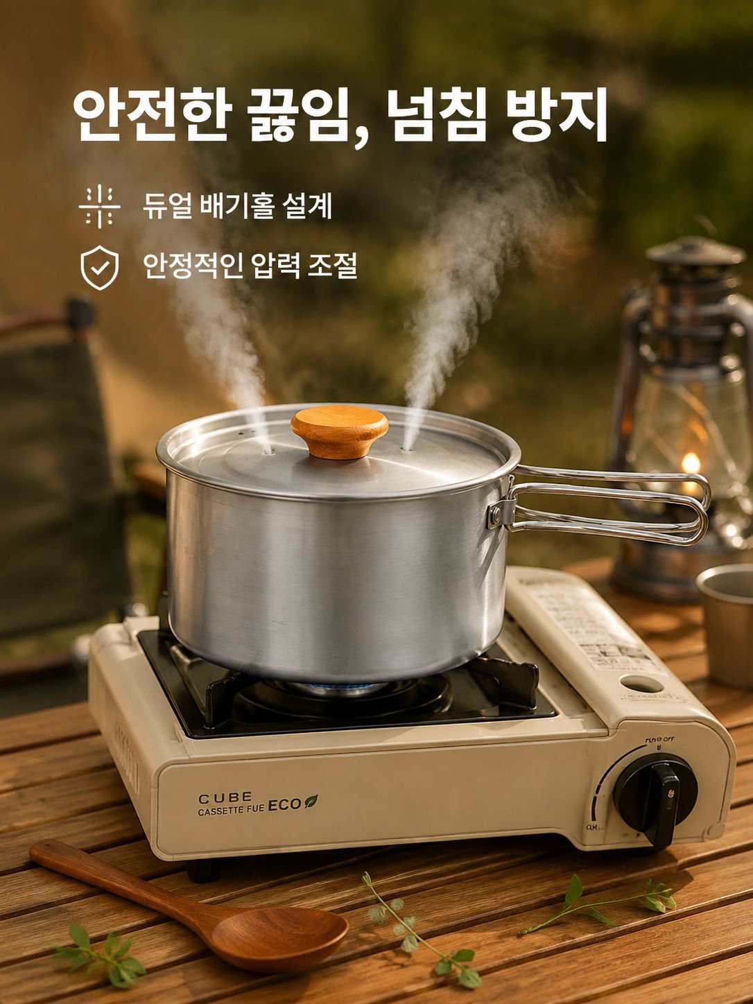야외 캠핑 냄비