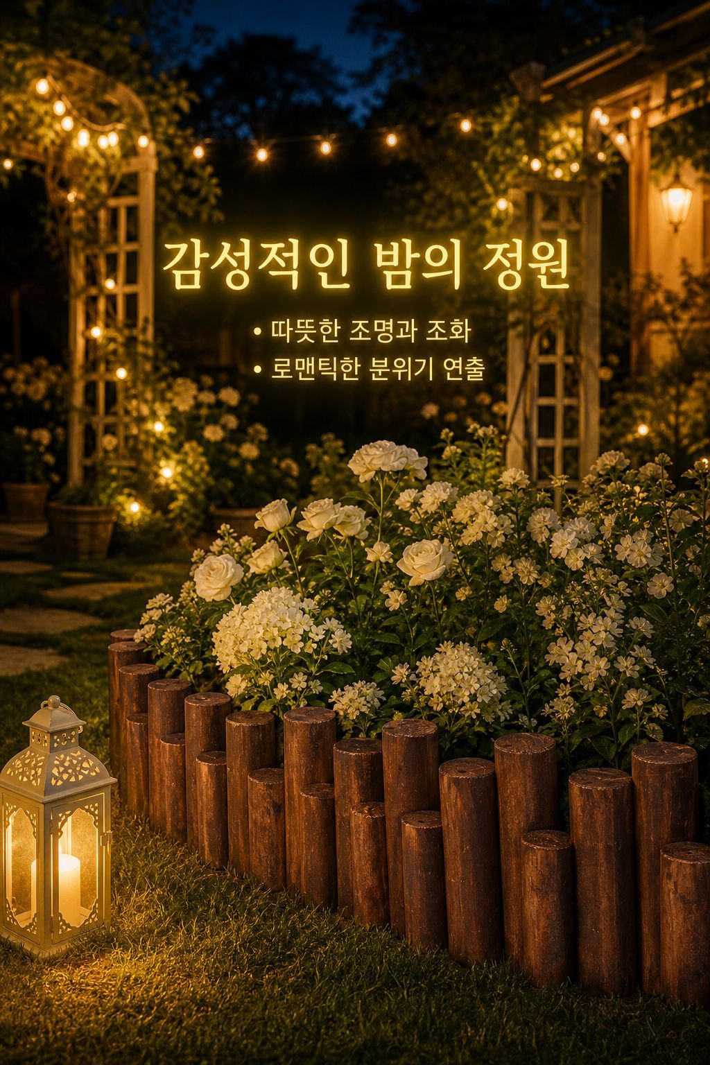 간편하게 설치 가능한 화단 울타리