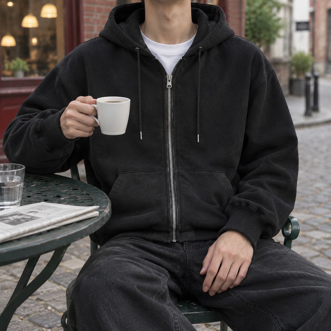 Men's Casual Sports Hoodie Cardigan