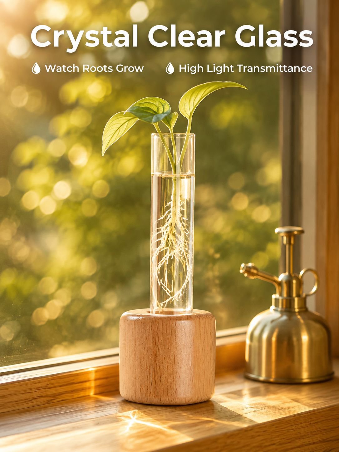 test tube vase ornaments