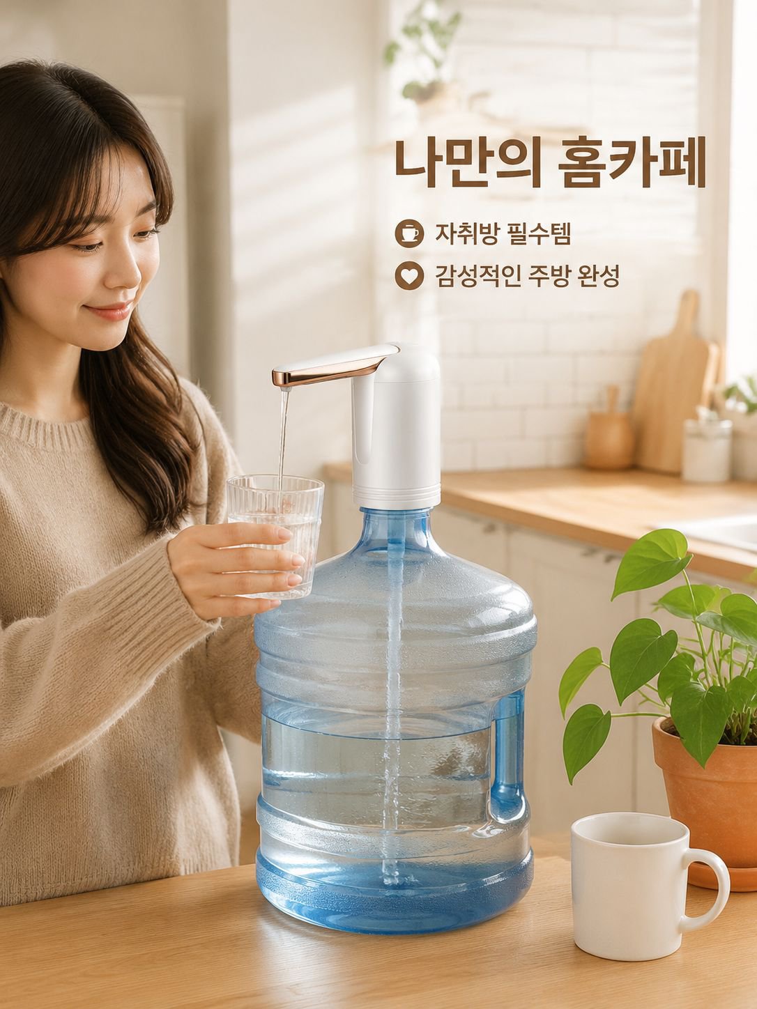  전동 정수기 물펌프
