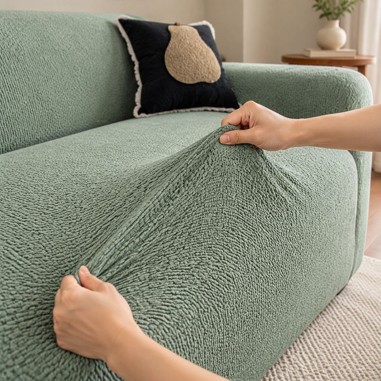 Japanese Sofa Protector, Cat Scratch Resistant