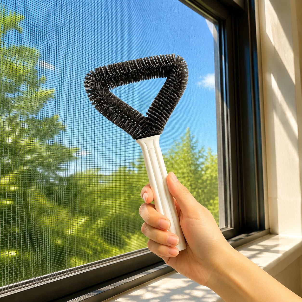 Eco-friendly Japanese cleaning brush for home use