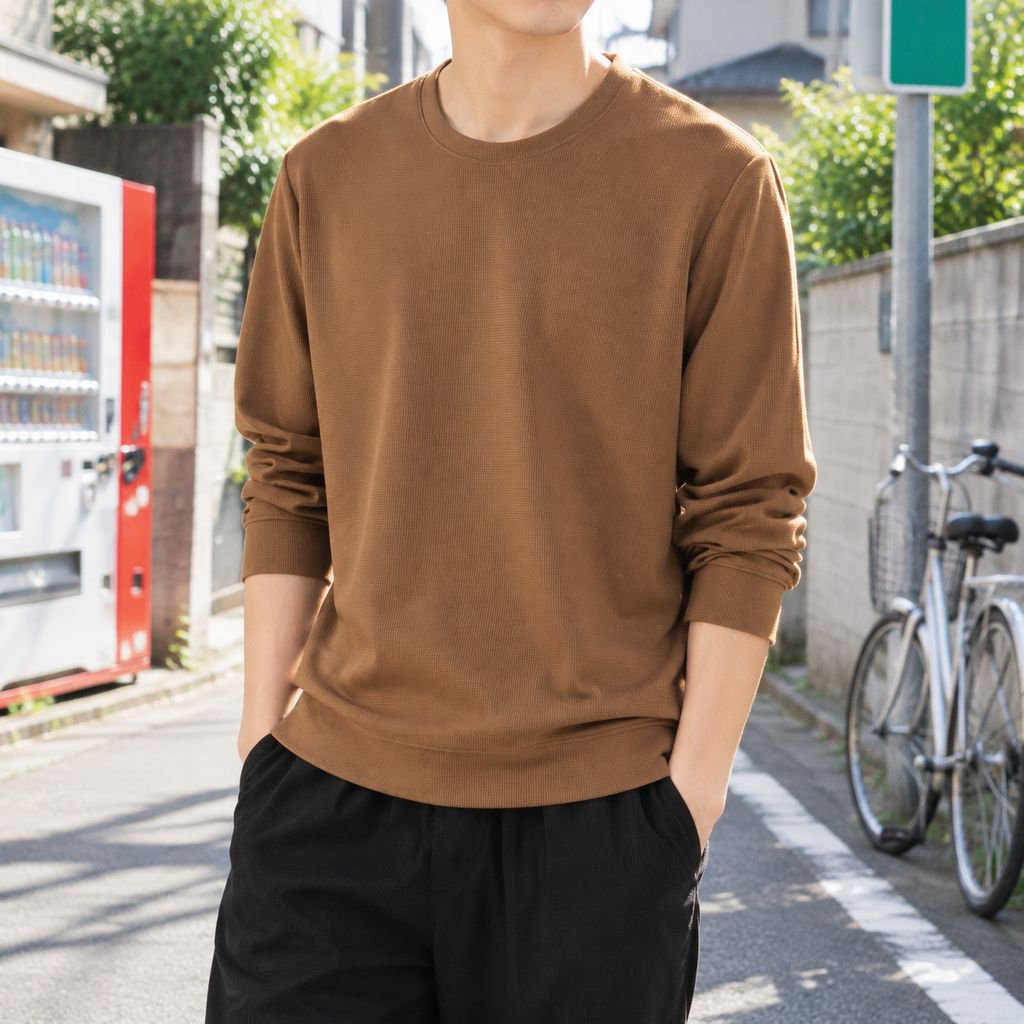 メンズ 大きいサイズ 長袖 セーター メンズ ゆったり 薄手 カジュアル セクション トップス