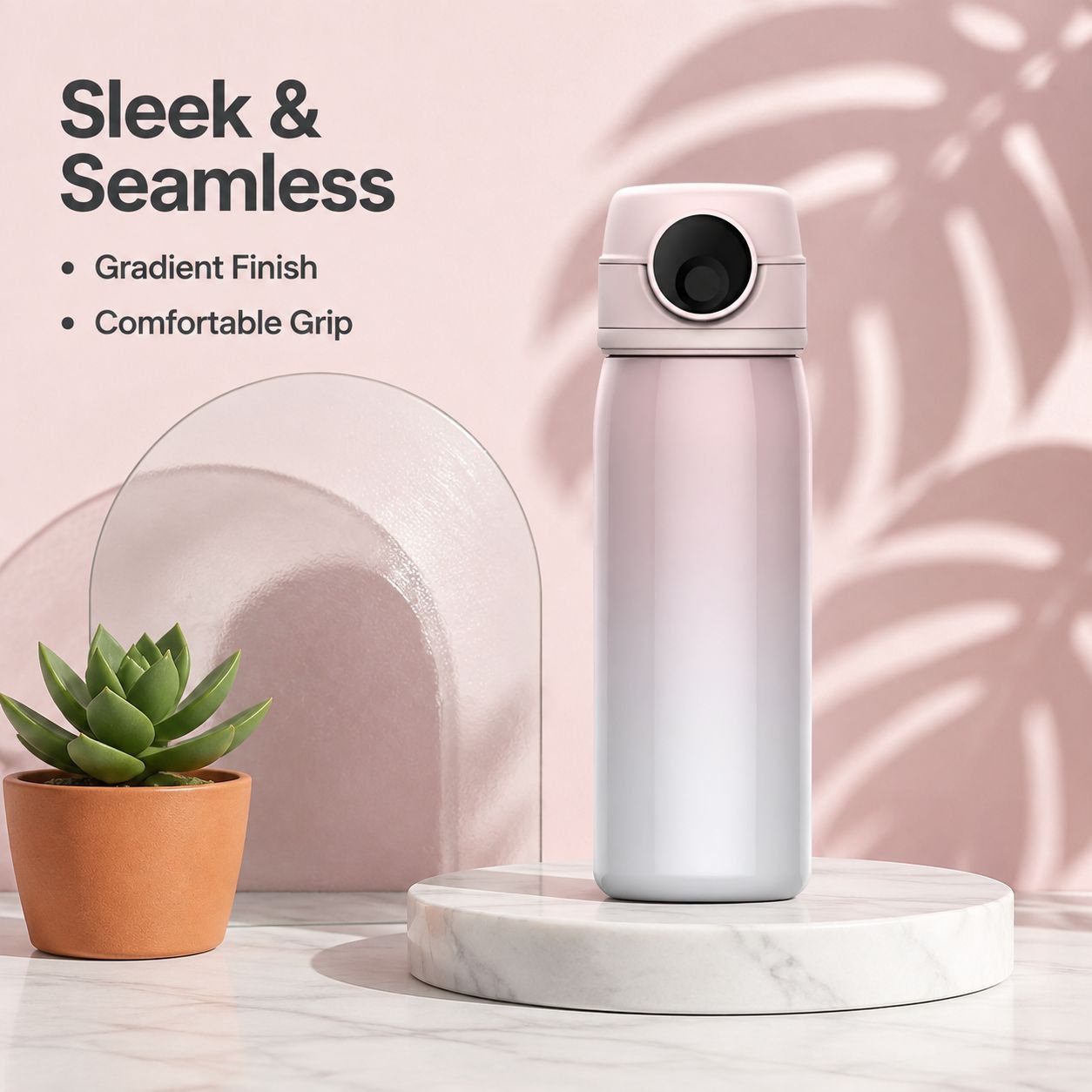 Fingerprint Unlocked Anti-fall Insulated Cup for Children and Students