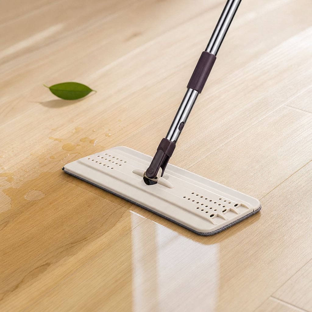 Lazy Mop with Bucket for Effortless Floor Cleaning
