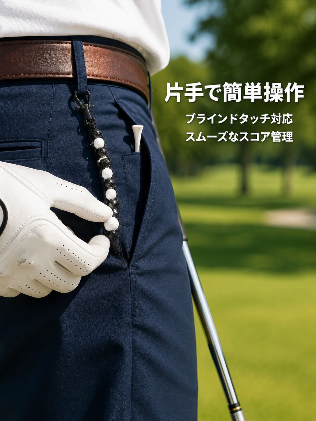 ゴルフ場試合用スコアバンド