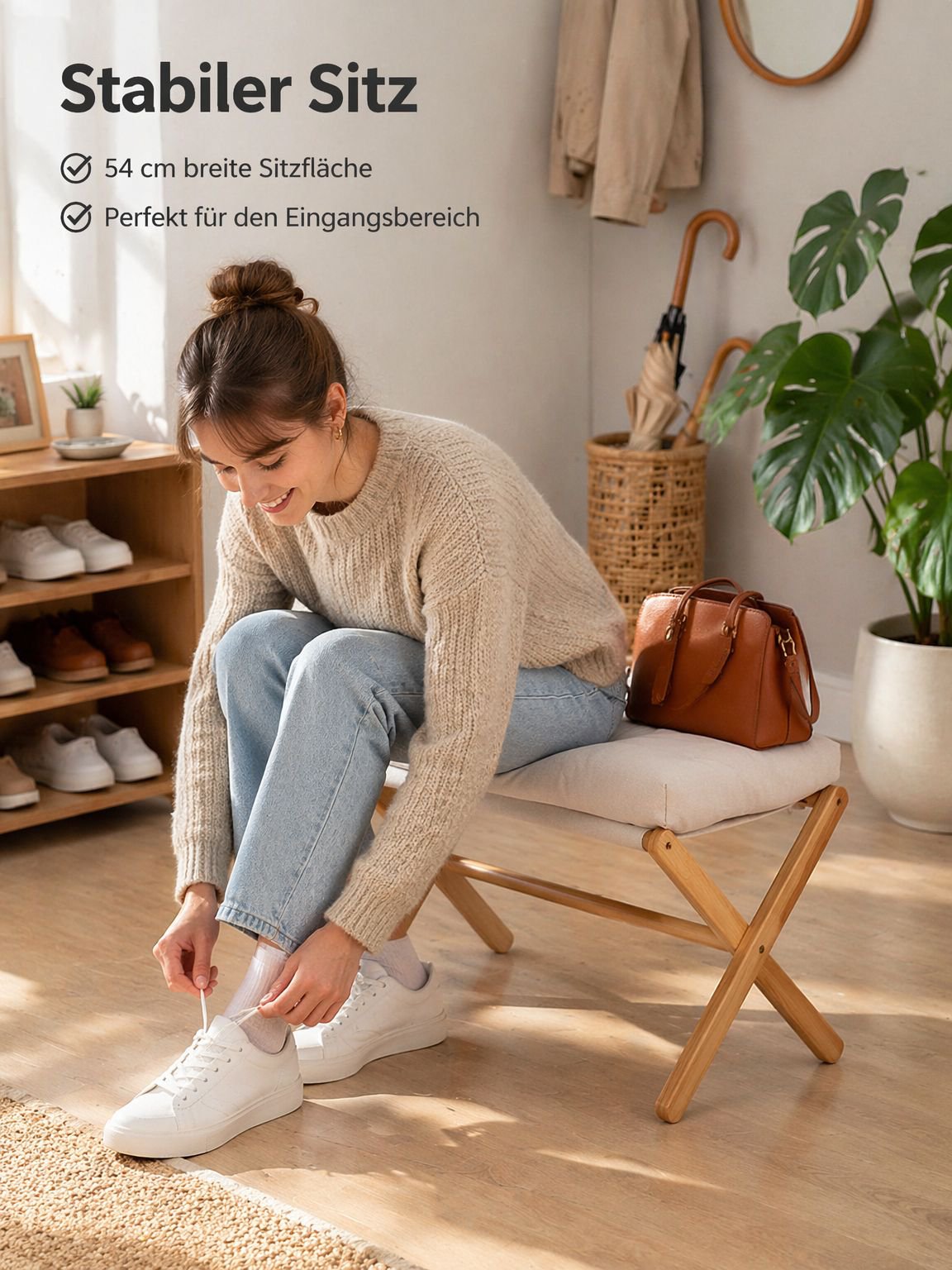 Tragbarer Hocker/Fußhocker