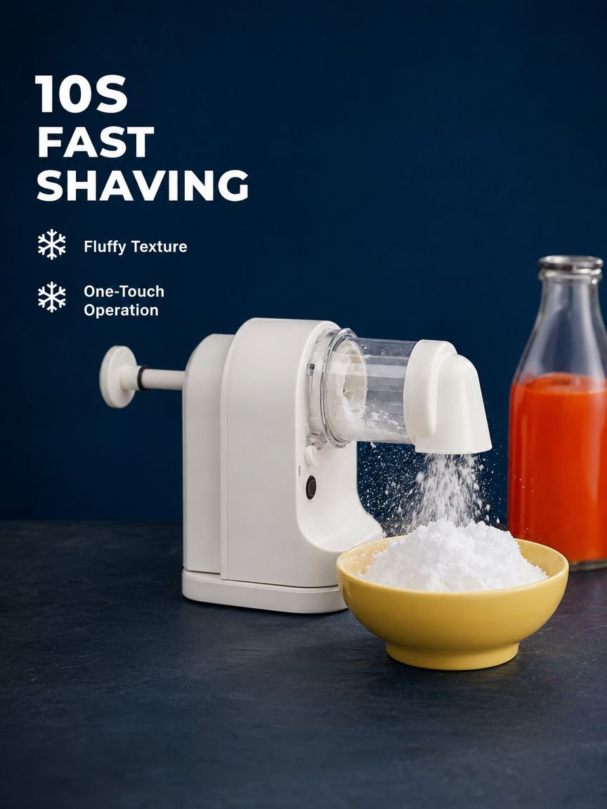 Automatic Cordless Shaved Ice Machine