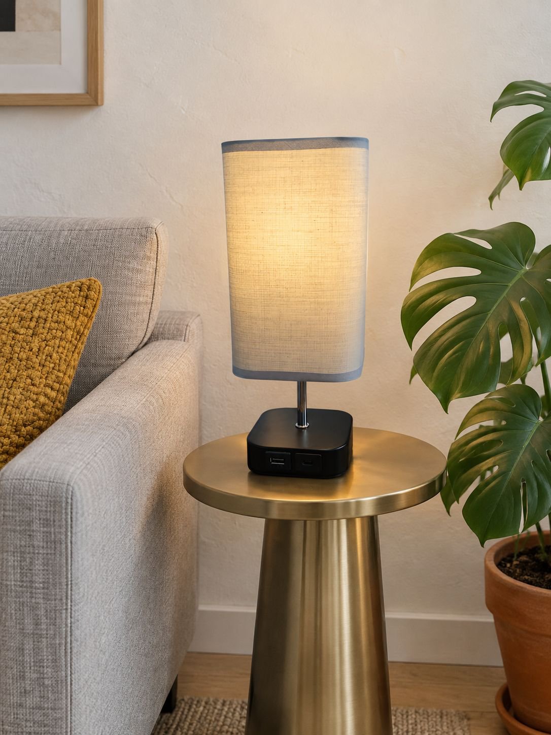 Moderne dimmbare Tischlampe für Büro und Wohnzimmer
