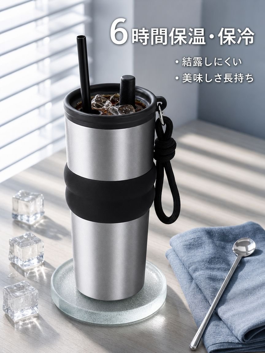 大容量ストローアイスカップ