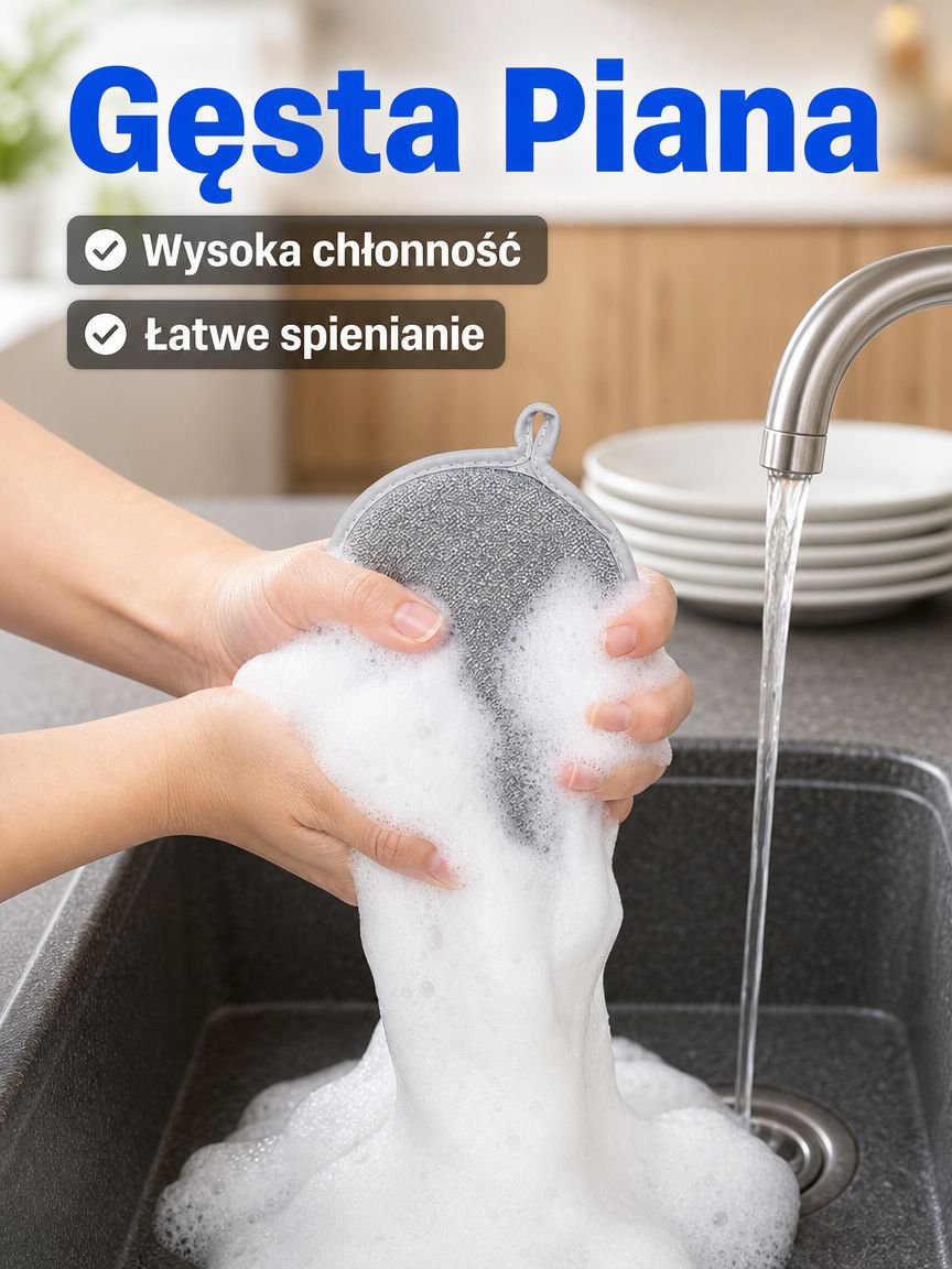 Metalowa gąbka do czyszczenia