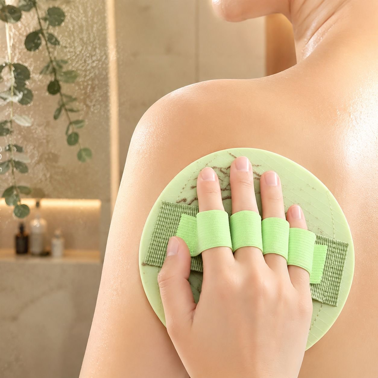 Deep Cleansing Exfoliating Bath Cloth for smooth skin