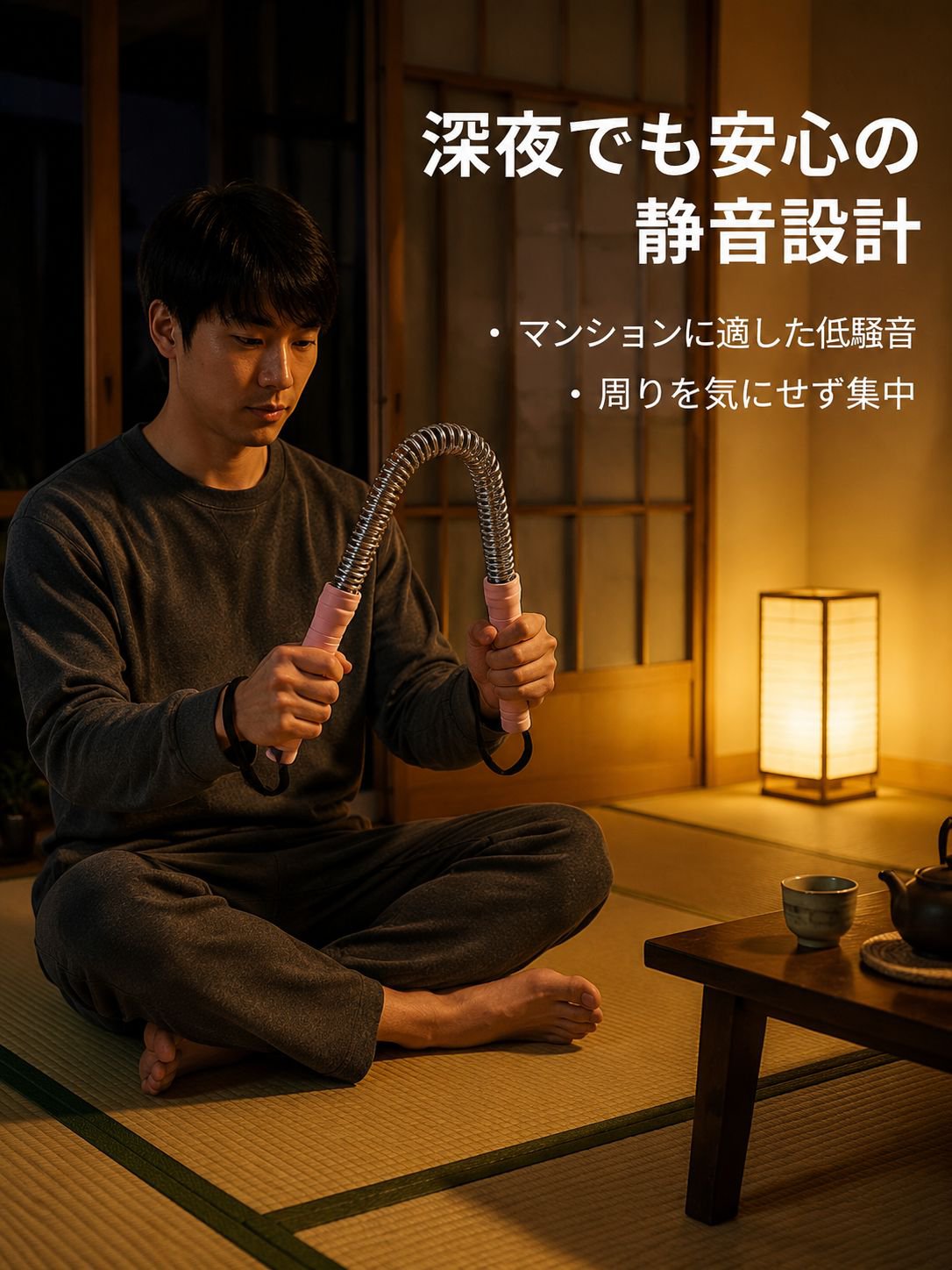 脂肪燃焼ワイヤレスバトルロープ