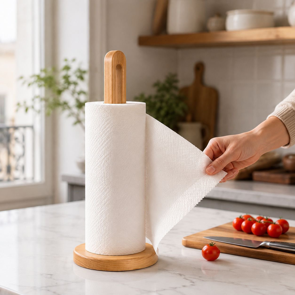 Installation facile du porte-rouleau de papier sans perçage