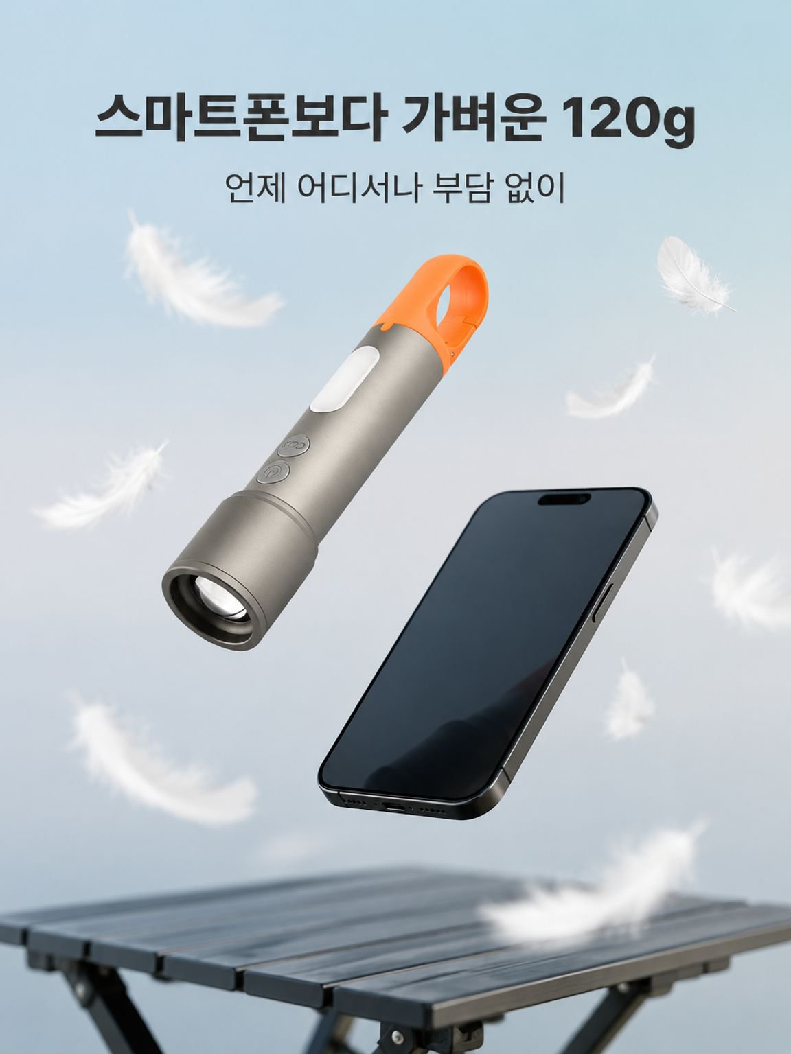 다기능 자석 고리 라이트