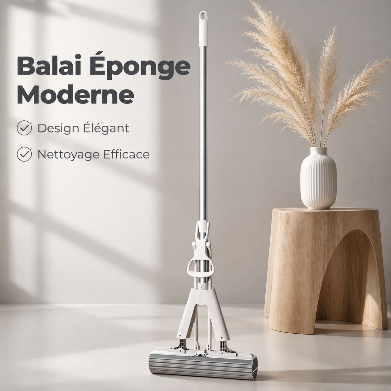 Serpillière éponge pliable