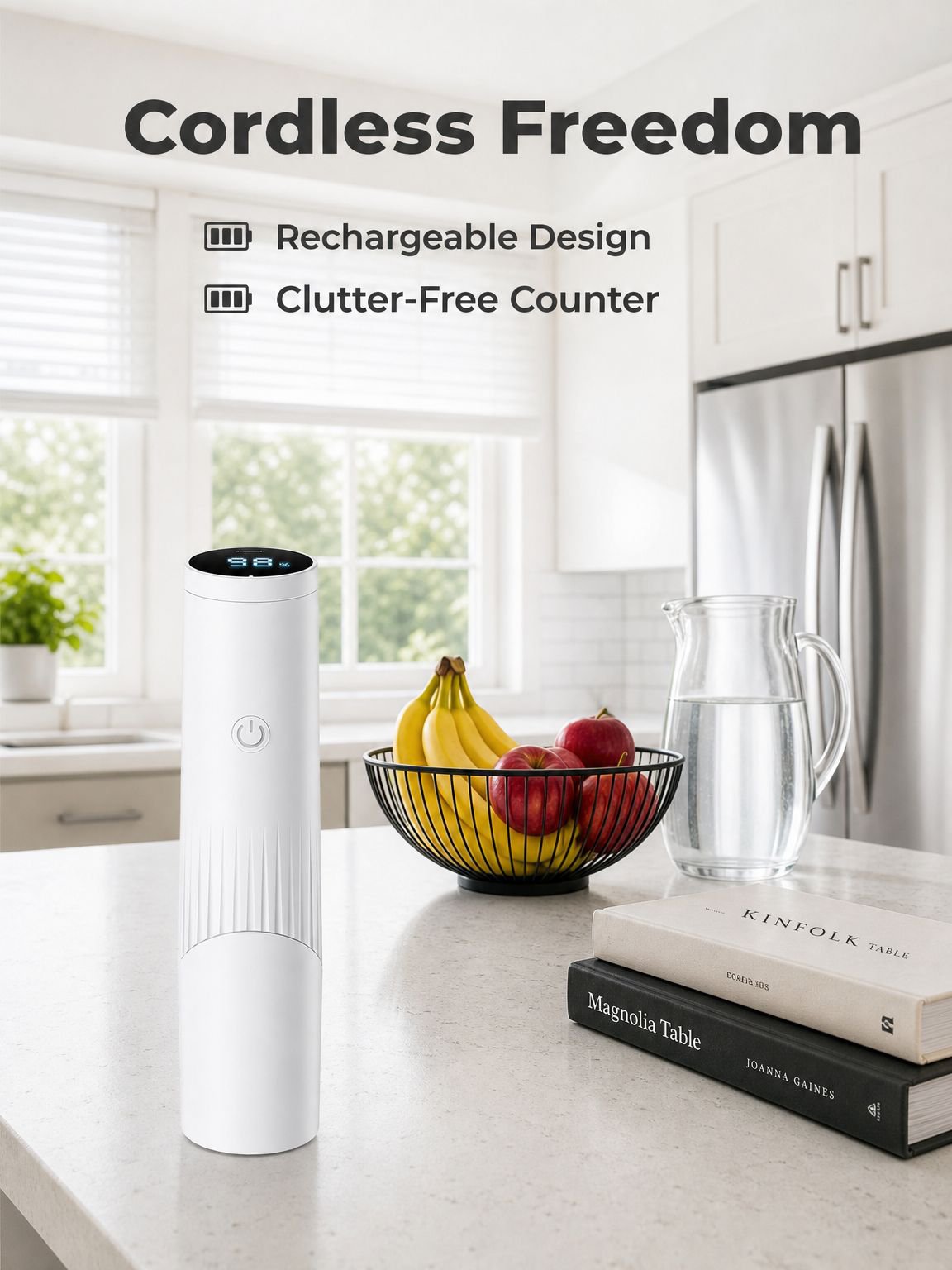 Portable JMY Electric Vacuum Pump for Food Preservation and Storage Bags