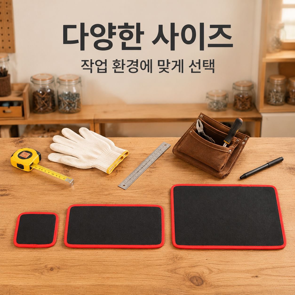 자석 공구 보관 매트