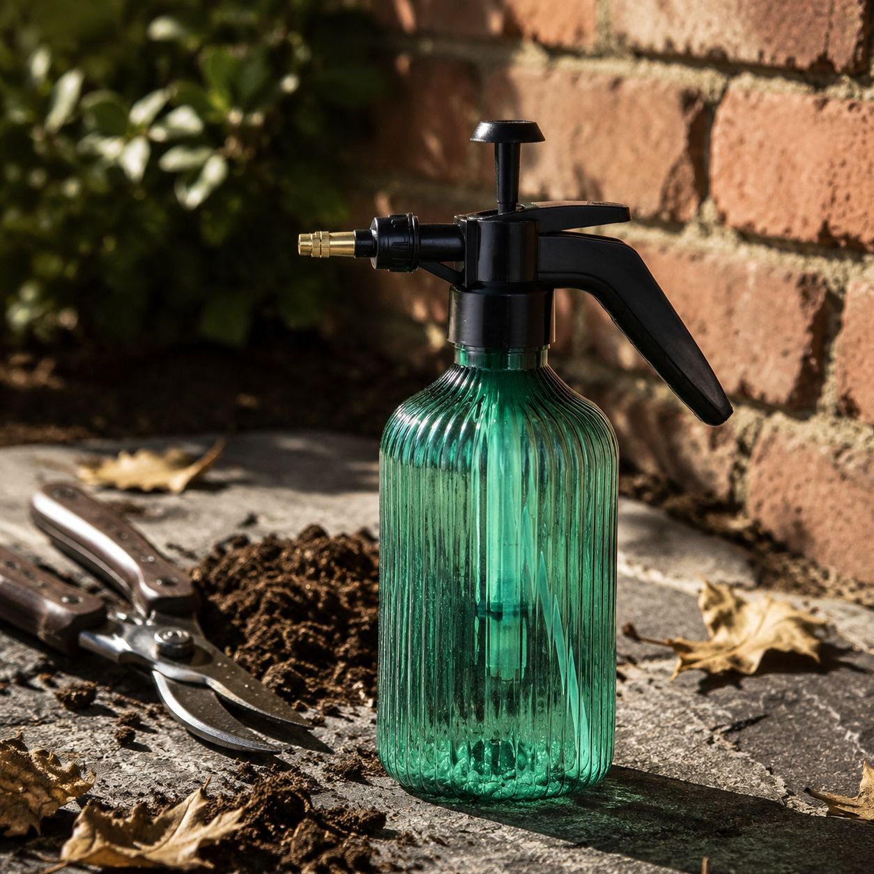 Pressure sprayer used for plant watering