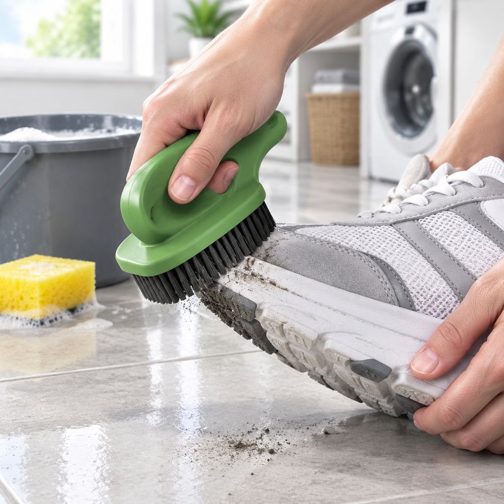 Cepillo para zapatos con cerdas suaves
