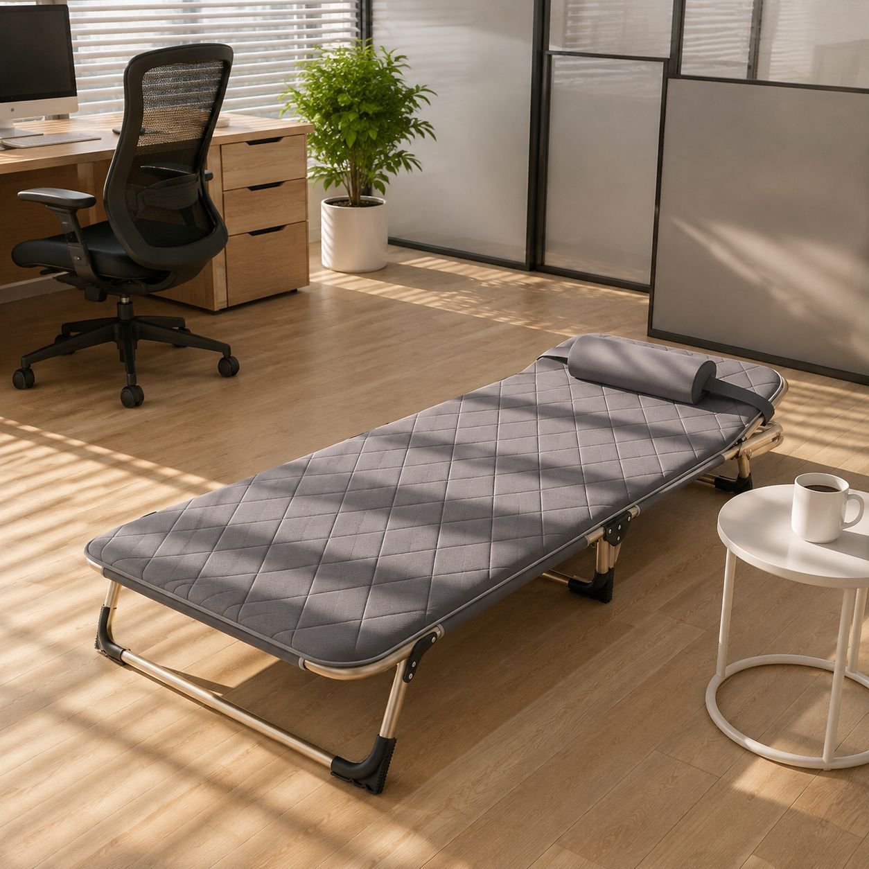 Office Portable Folding Nap Bed Hospital Accompanying Folding Mattress
