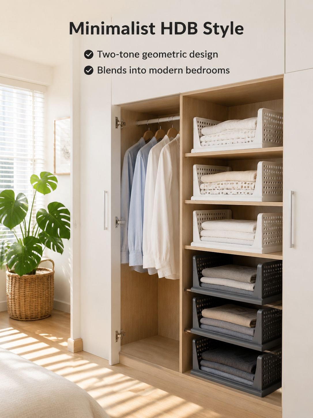 Wardrobe Drawer Storage Organizer Set 