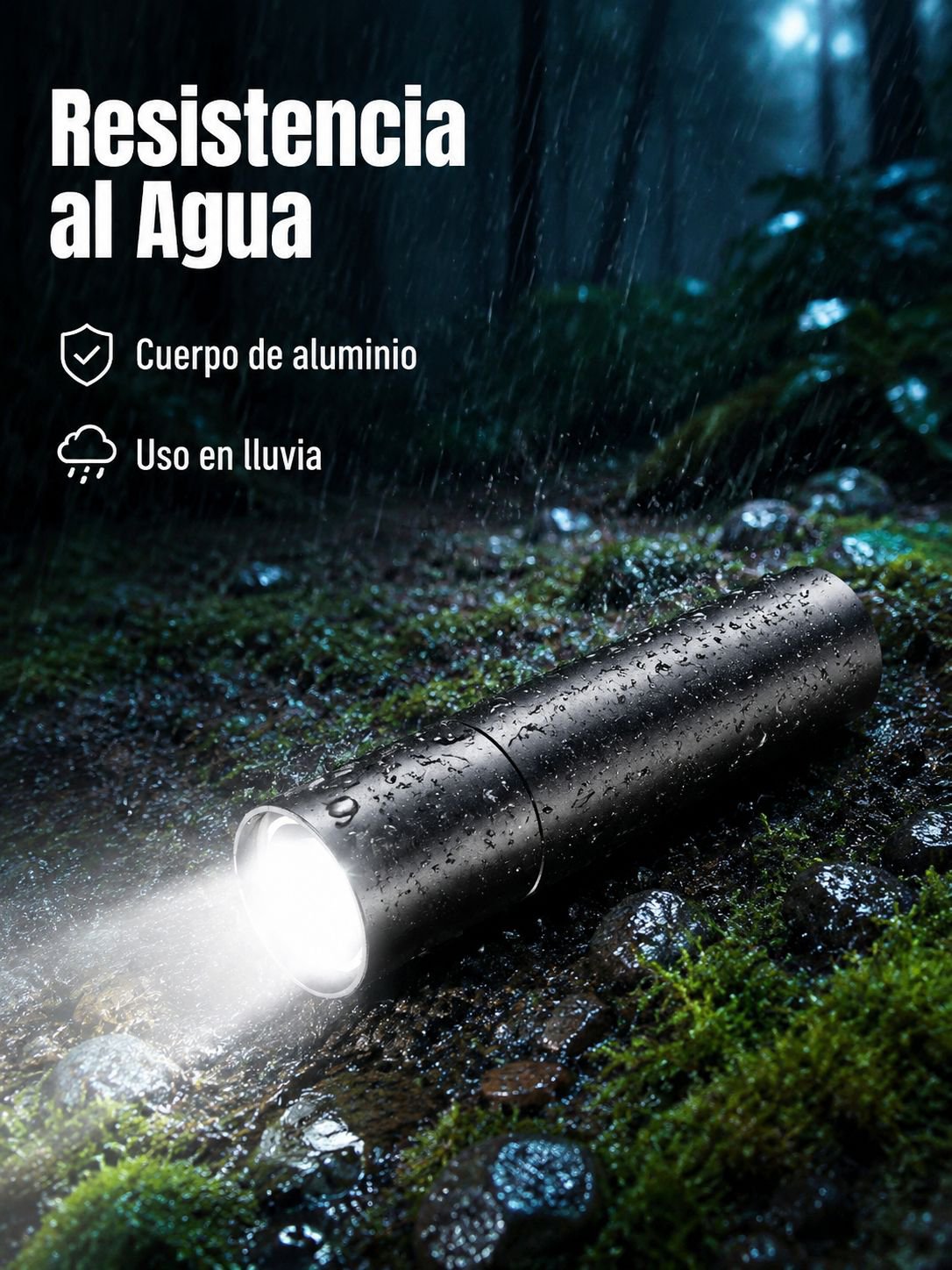 Linterna LED mini súper brillante
