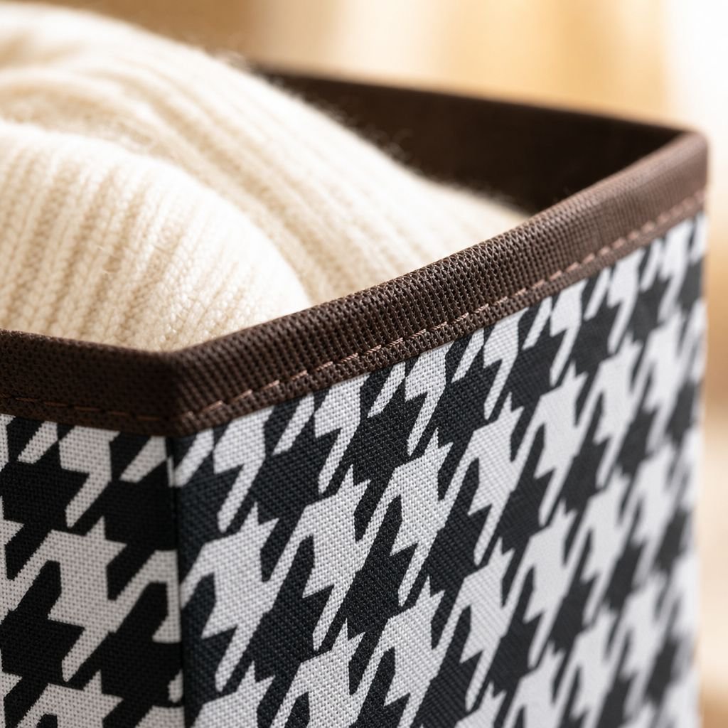 Durable fabric clothes and pants organizer box