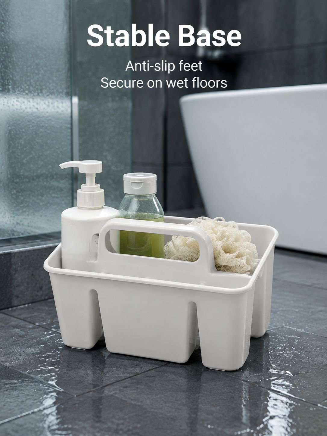Portable organizer caddy for cleaning products and tools