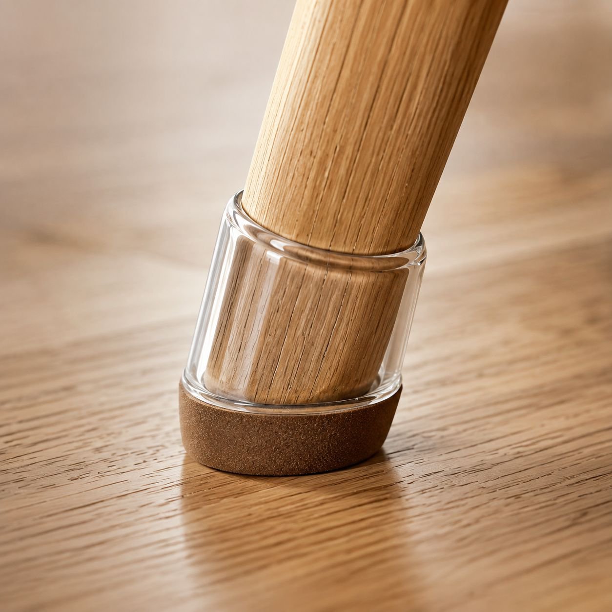 Non-slip Angled Chair Leg Silicone Protectors