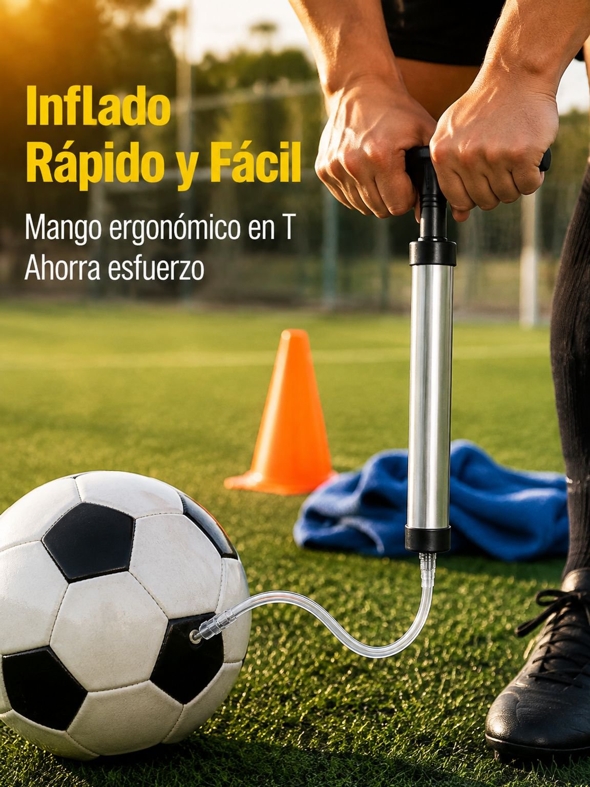 Accesorio de Aguja para Inflar Balones con Bomba
