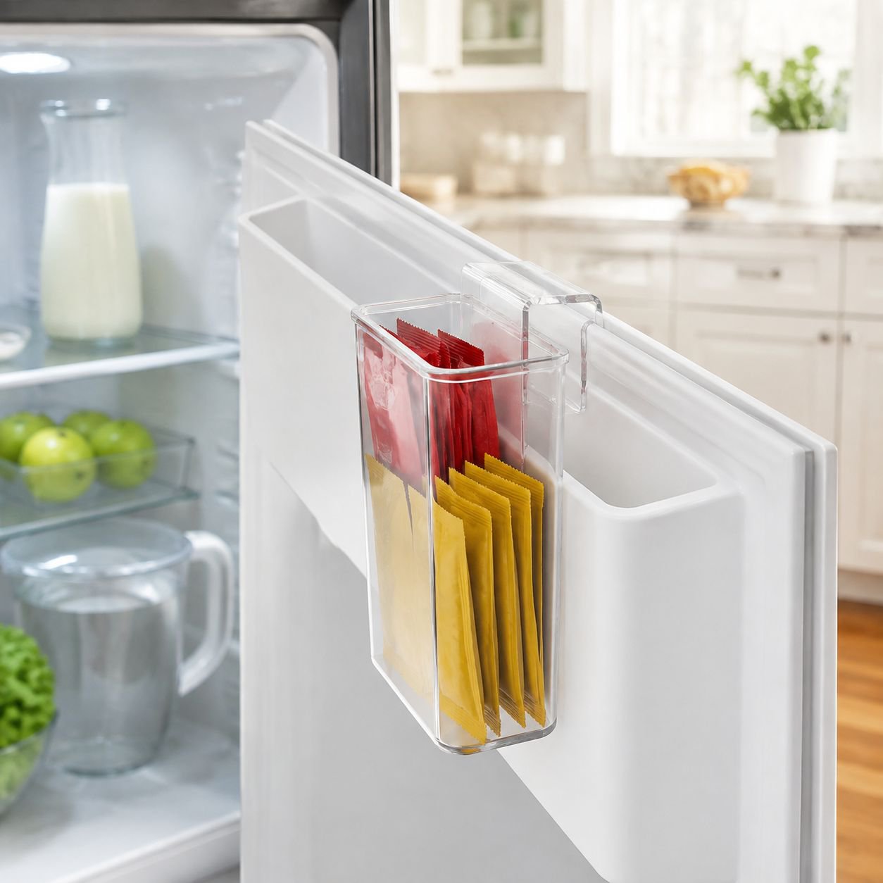 Kitchen Hanging Utensil Organizer for Fridge Door